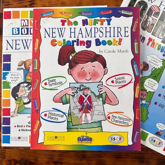 Vintage Bundle Of 3 Social Studies Curriculum Framework New Hampshire Workbooks - Picture 4 of 14